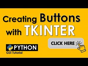 CREATING BUTTONS WITH TKINTER | PYTHON TUTORIAL