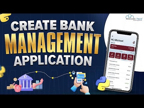 Bank Management System | Bank Management Application Project in Python | Python Tutorial #52