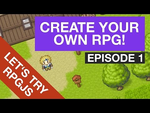 JavaScript RPG Game Development | Episode 1: Getting Started With rpg.js