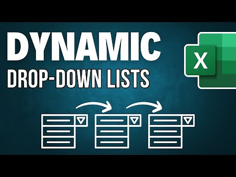 Create DYNAMIC Dropdown Lists in Excel that Automatically Update!