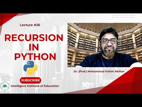 Lec - 26: Recursion in Python | Execution | Python for Beginners | #python #ai #ml #ds #tech