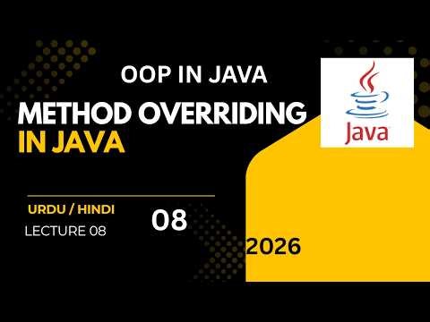 Method Overriding in Java | Runtime Polymorphism Explained | OOP in Java Lectuer 08| Urdu/Hindi