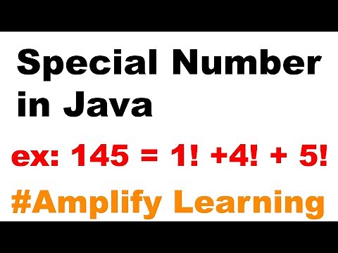 Special Number in Java | Class 10 Computer ICSE