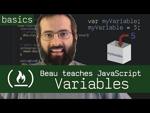 Variables - Beau teaches JavaScript