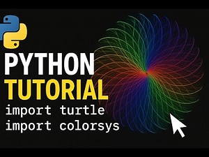 Draw Beautiful Flowers with Python Turtle in 2025 | Step-by-Step Coding Tutorial