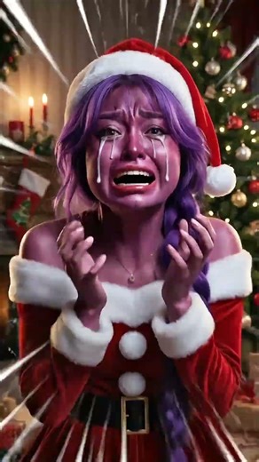 On Christmas Day, Rumi's red lips were invaded by Mira.#kpopdemonhunters #rumi #funny #kpopfunny