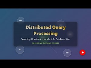 Distributed Query Processing Explained: Database Systems for Beginners