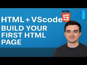HTML Tutorial VSCode: Create & Run Your First HTML Document (Structure Focus)