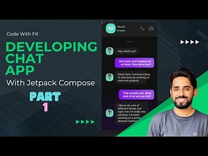 Build Chat App Part 1: Jetpack Compose, Firebase, MVVM | CodeWithFK | Android Development | Compose