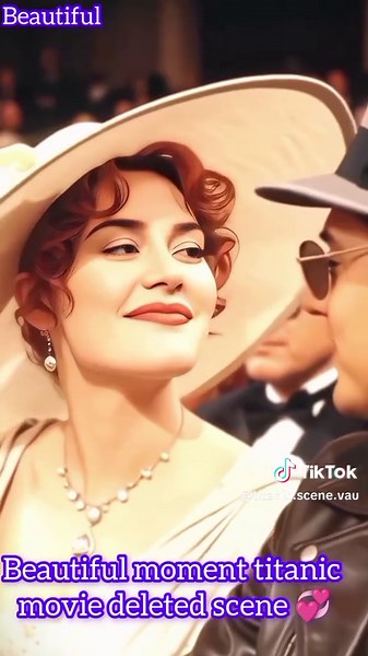 part 405 | Beautiful moment titanic movie deleted scene 💞 katwainslet and leonardo DiCaprio ❤️#titanic #foryou #hollywood #usa #nostalgic