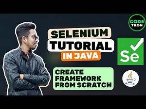 Complete Selenium JAVA Tutorial for Beginners | create framework step by step from scratch.