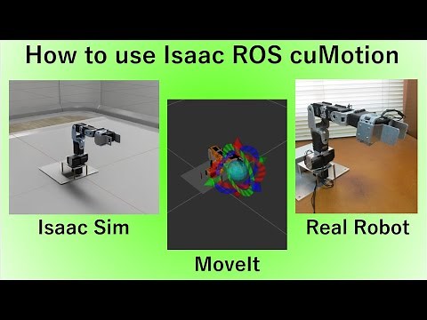 How to Use Isaac ROS cuMotion with MoveIt/Isaac Sim/Real Robot
