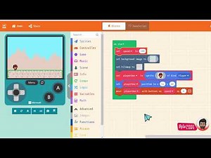 JavaScript for Beginners with MakeCode Arcade -Variables
