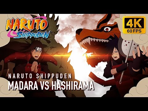 Madara vs Hashirama [4K 60FPS] | Naruto Shippuden Ultimate Ninja Storm 4