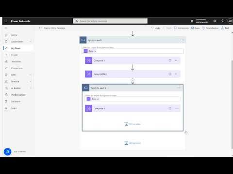 Power Automate - Iterate nested JSON array