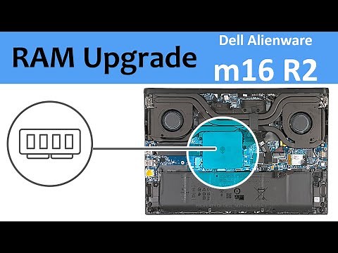🛠️How to Upgrade RAM on Dell Alienware m16 R2 | Easy Step-by-Step Installation Guide