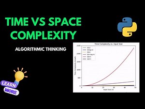 Time Complexity vs. Space Complexity Explained | Big O Notation & Python Examples