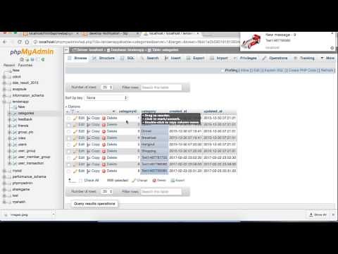 Desktop HTML5 API Notification - Connecting with MySql database and PHP