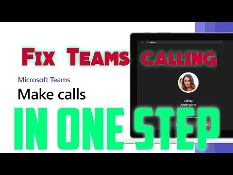 Not able to make or receive call on the Microsoft Teams | Office 365