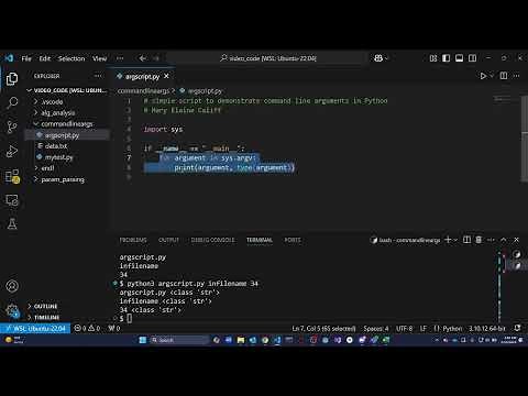 Simple Command Line Arguments in Python