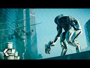 Alien vs Helicopter! Fight Scene - ATTRACTION 2: Invasion (2020)