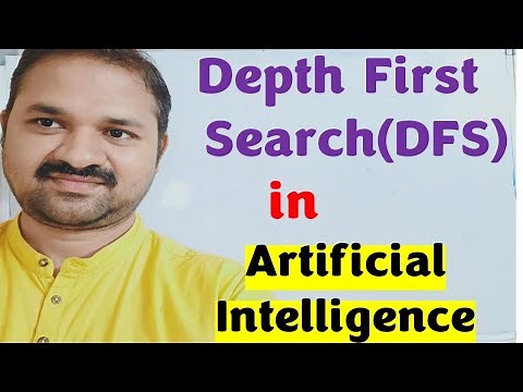 Depth First Search (DFS) with example || Uninformed Search || Artificial Intelligence