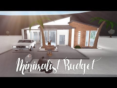 Bloxburg: Minimalist Budget House 24K