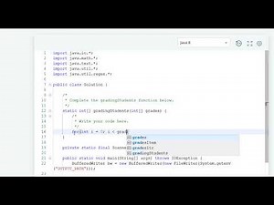 Hackerrank Grading Students || Java || problem solving array