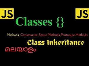 What is a Class in JavaScript? | Class Inheritance