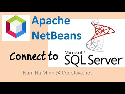 How to Connect to Microsoft SQL Server in NetBeans IDE