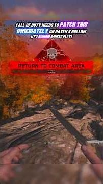Call Of Duty Needs To PATCH This IMMEDIATELY on Haven's Hollow 😱 Warzone