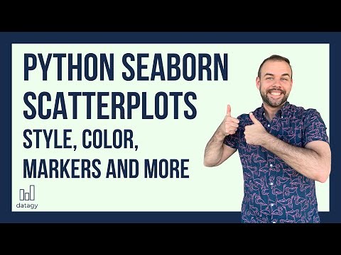 Python Seaborn Scatterplot Tutorial | Python Data Visualization Tutorial | Color, Marker and Size!