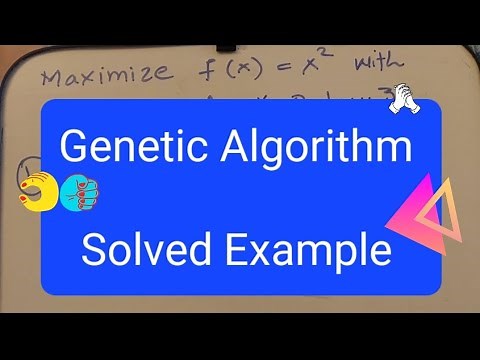 Genetic Algorithm explained with Solved Example | Roulette wheel ‪@Eightminutesengineering‬