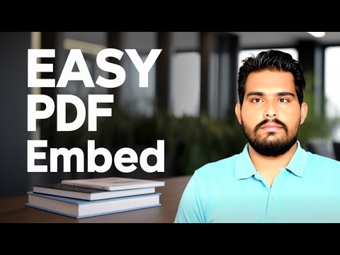Embed PDF file in HTML: Step-by-Step Guide for Beginners