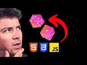 How to create Dice Roll GAME using HTML CSS and JavaScript