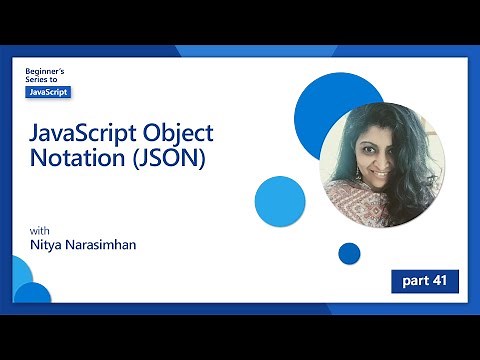 JavaScript Object Notation (JSON) [41 of 51] | JavaScript for Beginners