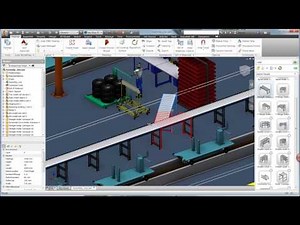 Factory Layout Design - Part 2 of 4 (Inventor)