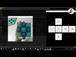 How to solve Rubik's cube in python.|cube color detection|Tech Nic