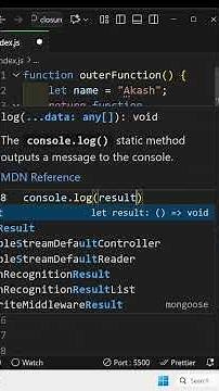 Master Closure in javascript #shorts