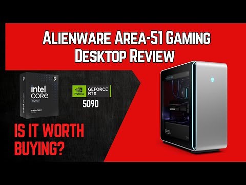 Alienware Area-51 Gaming Desktop Review | Intel® Core™ Ultra 9 285K processor | RTX 5090 32GB GDDR7