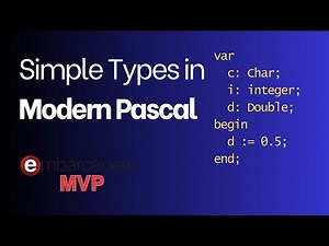 Simple Types in Pascal: Booleans, Integers, Floats, and Chars Explained