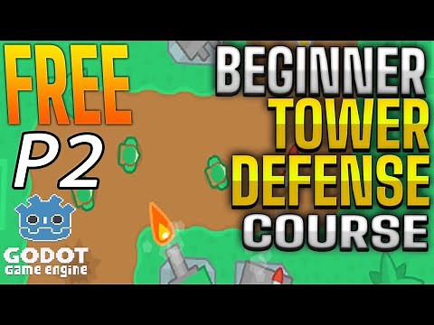 How to Use Path2D In Godot 4 || 2D Tower Defense - Godot Engine Tutorial 2D