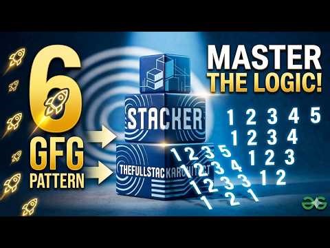 🌟Reverse Number Pyramid in Java | Step-by-Step GFG Pattern 6 Guide