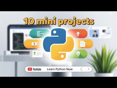 10 Smart Python Projects for Beginners 🚀 | Build Logic & Skills | Tuta Tech