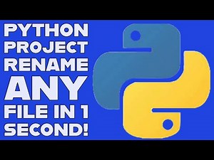 The Easiest Python Rename Tool: Change Any File Name or Extension Instantly!