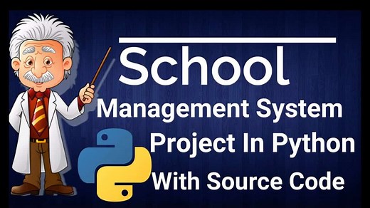 School Management System Project In Python With Source Code