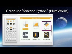 Créer une "fonction Python" avec la calculatrice NumWorks