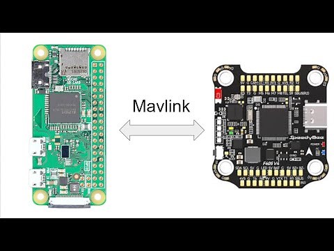 Communicating between Raspberry PI and Flight Controller with MAVLink.