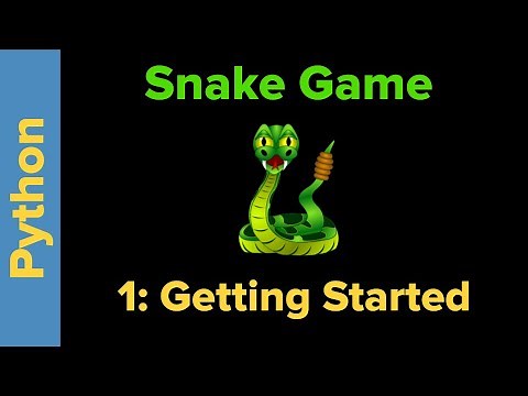 Python Game Programming Tutorial: Snake Game Part 1