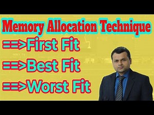 Memory Allocation Technique: First Fit, Best Fit and Worst Fit